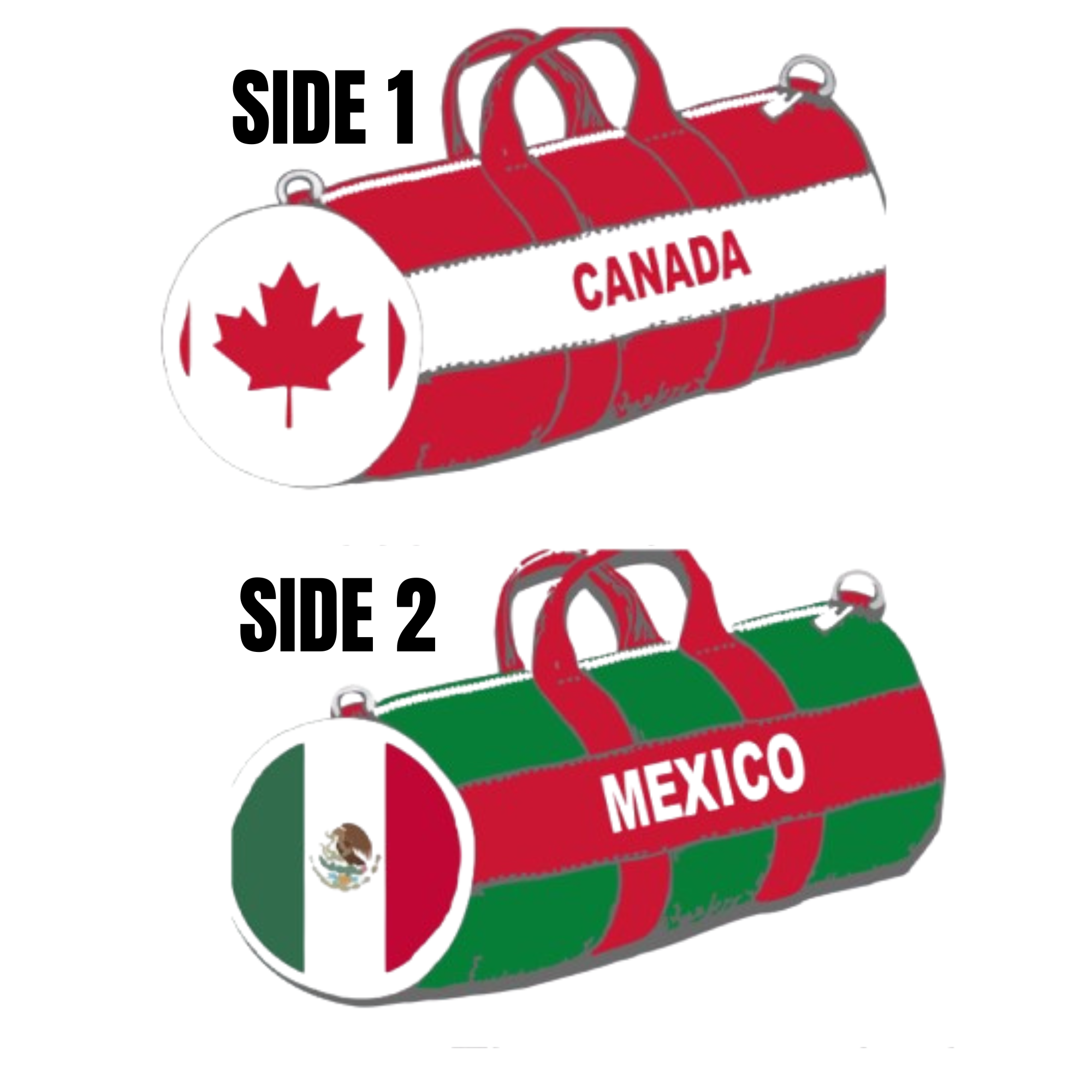 Premium ROLL Kitbag DUAL COUNTRY